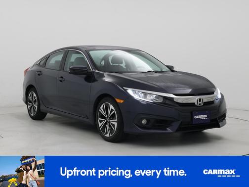 Blue 2018 Honda Civic EX-T
