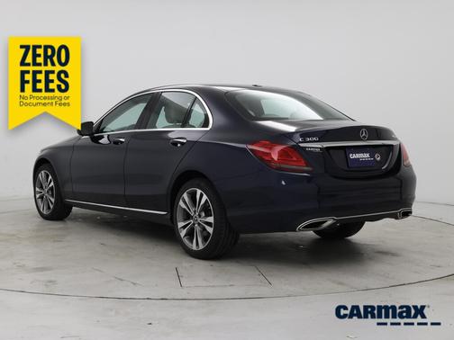 Blue 2021 Mercedes-Benz C-Class