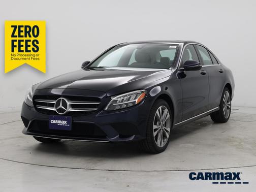 Blue 2021 Mercedes-Benz C-Class