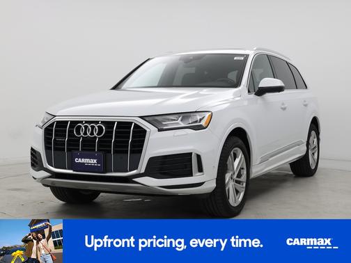 White 2021 Audi Q7 Premium Plus