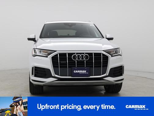 White 2021 Audi Q7 Premium Plus