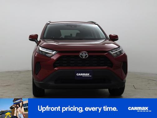 Red 2025 Toyota RAV4 Hybrid XLE