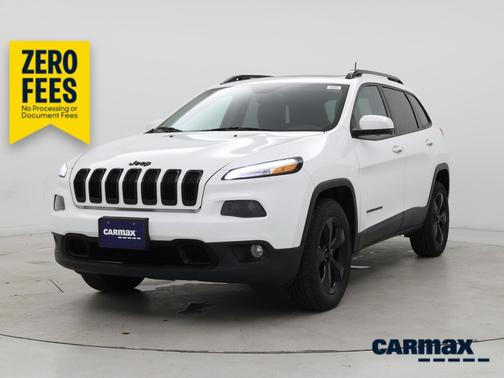 White 2017 Jeep Cherokee High Altitude