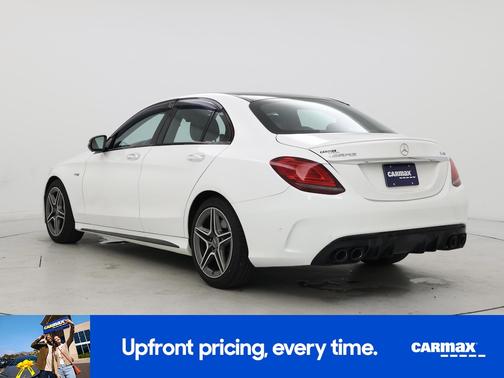 White 2020 Mercedes-Benz AMG C 43