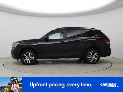 Black 2022 Volkswagen Atlas SE