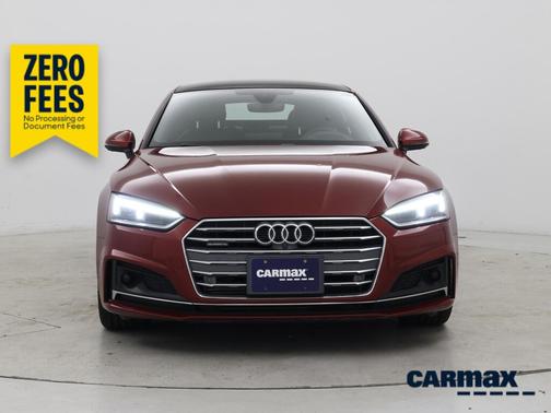 Red 2018 Audi A5 Prestige
