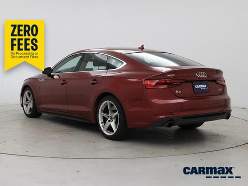 Red 2018 Audi A5 Prestige