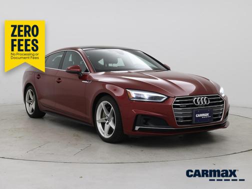 Red 2018 Audi A5 Prestige