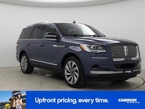 Blue 2023 Lincoln Navigator Reserve