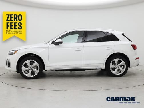 White 2022 Audi Q5 Premium Plus