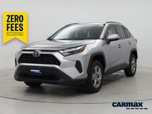 Silver 2025 Toyota RAV4 Hybrid XLE