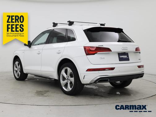 White 2023 Audi Q5 S-Line Premium Plus