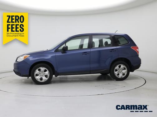 Blue 2014 Subaru Forester 2.5I