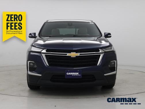 Blue 2023 Chevrolet Traverse LS