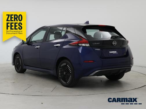 Blue 2024 Nissan Leaf SV Plus