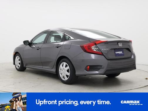 Gray 2018 Honda Civic LX