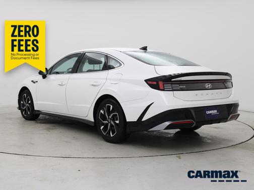 White 2024 Hyundai SONATA SEL