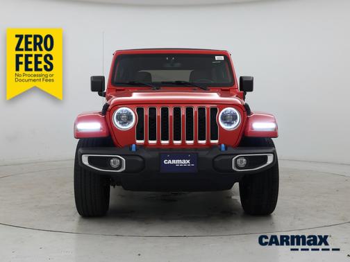 Red 2023 Jeep Wrangler 4xe Unlimited Sahara