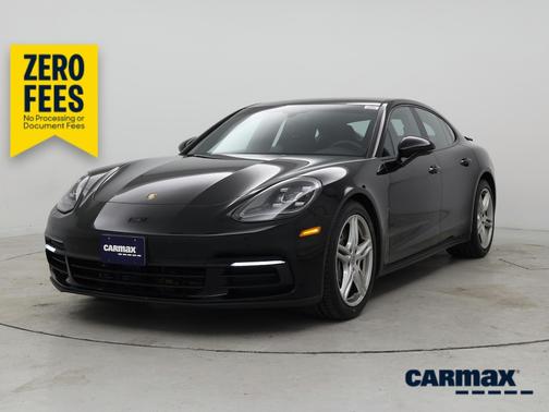 Black 2018 Porsche Panamera 4