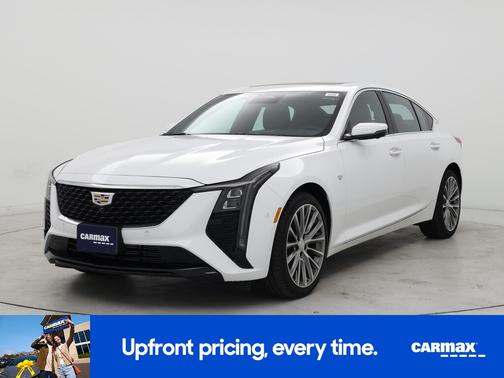 White 2025 Cadillac CT5 Premium Luxury