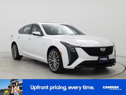 White 2025 Cadillac CT5 Premium Luxury