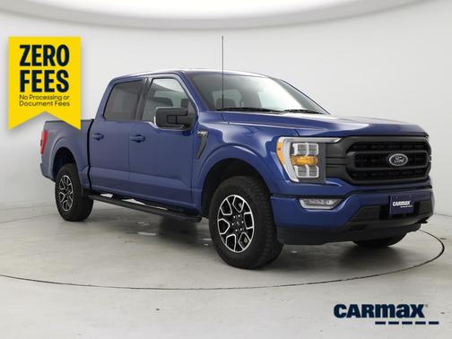 Blue 2023 Ford F-150 XLT