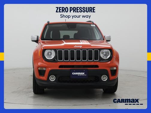 Orange 2021 Jeep Renegade Latitude