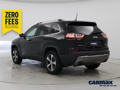Black 2019 Jeep Cherokee Limited