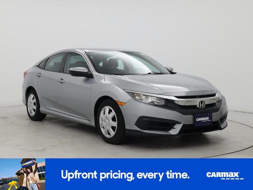 Silver 2016 Honda Civic LX