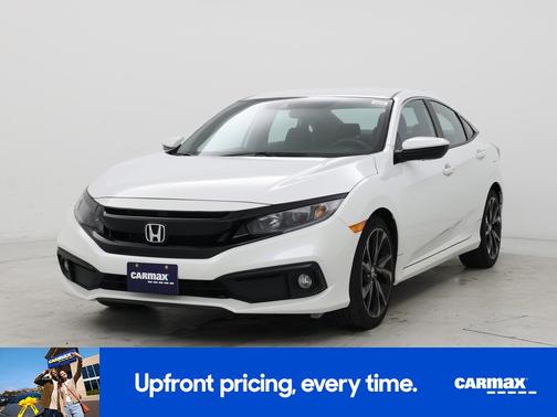 White 2020 Honda Civic Sport