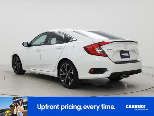 White 2020 Honda Civic Sport