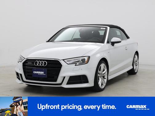 White 2018 Audi A3 Premium Plus
