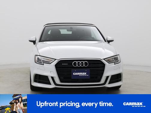 White 2018 Audi A3 Premium Plus