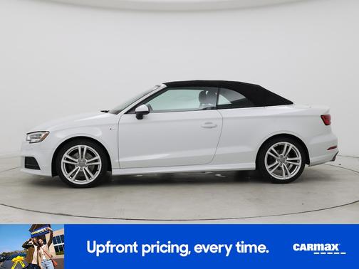 White 2018 Audi A3 Premium Plus