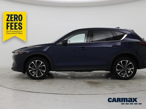 Blue 2023 Mazda CX-5 2.5 S Premium Package