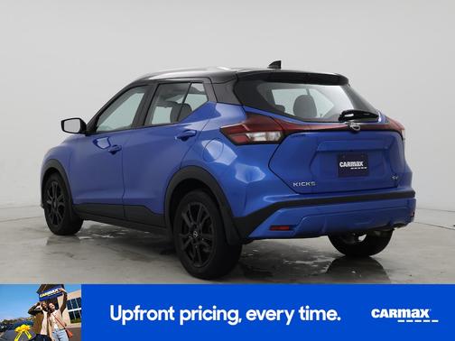 Blue 2023 Nissan Kicks SV