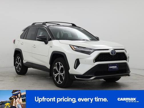 White 2022 Toyota RAV4 Prime XSE