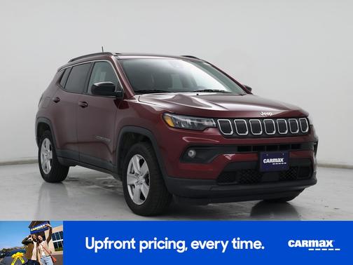 Red 2022 Jeep Compass Latitude