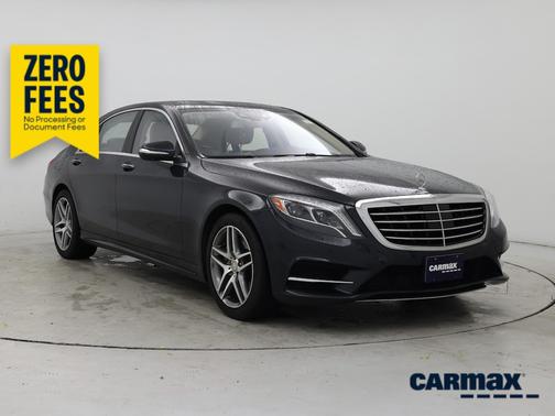 Blue 2015 Mercedes-Benz S-Class