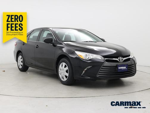 Black 2017 Toyota Camry LE