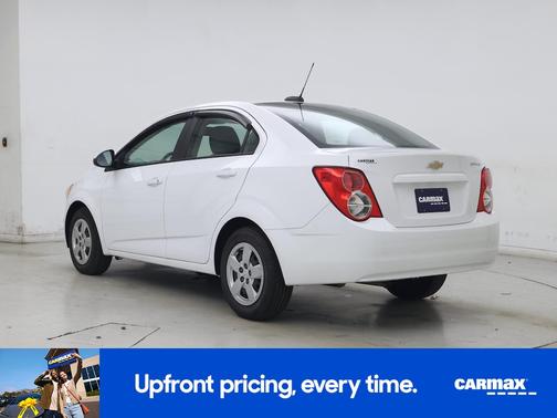 White 2016 Chevrolet Sonic LS