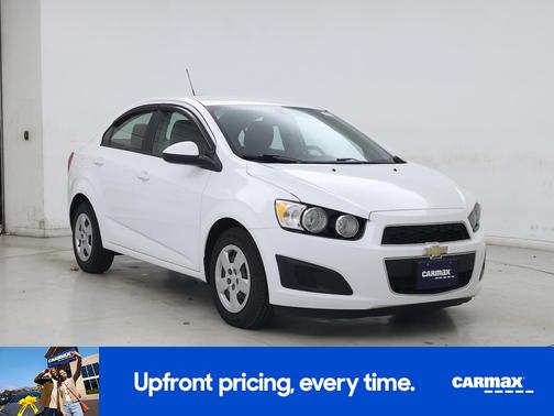 White 2016 Chevrolet Sonic LS