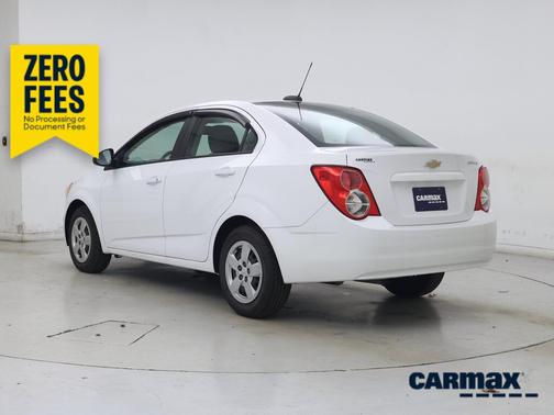 White 2016 Chevrolet Sonic LS