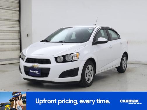 White 2016 Chevrolet Sonic LS