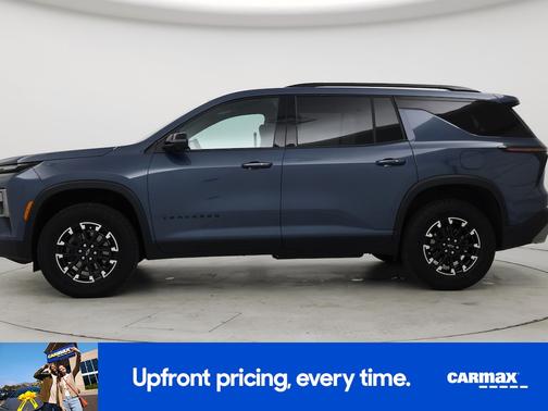 Blue 2025 Chevrolet Traverse Z71