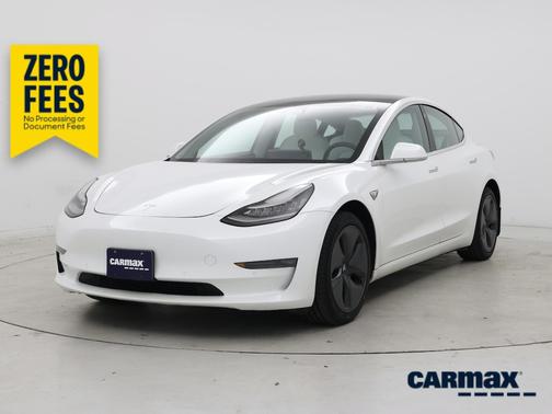 White 2020 Tesla Model 3 Long Range