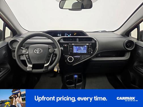 Orange 2018 Toyota Prius c One