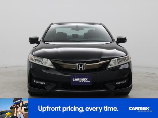 Black 2016 Honda Accord EX-L