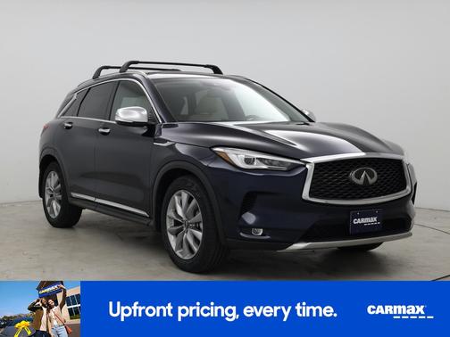 Blue 2021 INFINITI QX50 Luxe