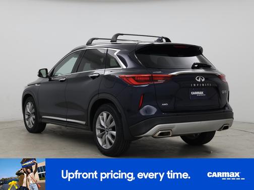 Blue 2021 INFINITI QX50 Luxe